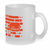 KENNY II. Caneca em vidro com efeito fosco 340 mL - comprar online