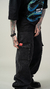 PANTALON DENIM OVER BLACK SNAKE - comprar online