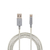 Cabo USB lightning 1.5M Nylon Branco EUAL15NB