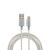 Cabo USB Micro B 1.5M Nylon Branco EUAB15NB