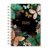 AGENDA BORBOLETAS FUNDO PRETO