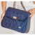 Bolsa Clara Luxo Azul Marinho - Coleção Prisma - loja online