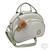 Bolsa Maternidade Off White com Verde