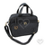 Bolsa Retangular Linho Preto.