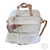 Bolsa Retangular Off White com Rosé na internet