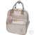 Mochila Maternidade Lucca Off White com Fendi