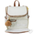 Mochila 2 em 1 Off White com Caramelo - comprar online