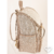 Mochila 2 em 1 Pied Poule Bege - comprar online