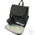 Mochila 2 em 1 Linho Preto - comprar online