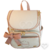 Mochila 2 em 1 Off White com Rosé - comprar online