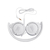 Fone de Ouvido JBL T500 In Ear Branco - JBLT500WHT - EletroYou