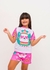 Pijama infantil feminino curto - comprar online