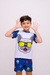 Pijama infantil Unisex curto