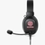 Headset Gamer USB C F-102 Preto/Vermelho Hoopson