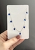 Chocker elo português com pedras em zircônia azul escuro