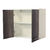 Alacena 2 Puertas Melamina Premium 60 X 56 X 30 Con Estantes - De Casa Store