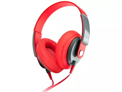 Auricular KLIPXTREME OBSESSION con cable C MIC OVER-EAR ROJO (KHS-550RD)