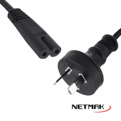 Cable de alimentacion 220V - FICHA TIPO 8 - 1.5 METROS