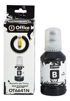 Tinta pigmentada Alternativa de 127CC color Negro para impresoras EPSON - OFFICE