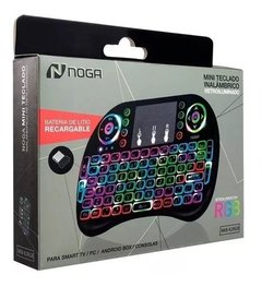 Teclado Usb Inalambrico Retroiluminado NOGA NKB-K2RGB - comprar online