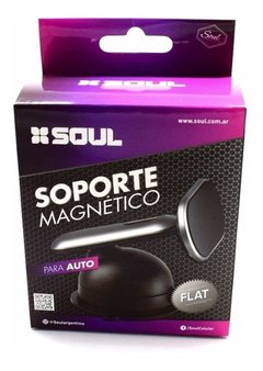 Soporte Magnético con Imán para tablero y Parabrisas de Auto - Soul - compatible con Celulares