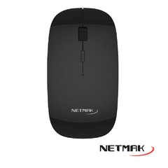 Mouse Inalambrico 2.4GHZ NETMAK NM-W40 - SIN PILA