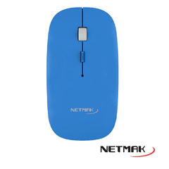 Mouse Inalambrico 2.4GHZ NETMAK NM-W40 - SIN PILA - comprar online