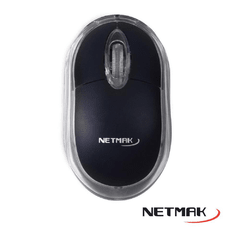 Mouse USB Luminoso NM-M01 - NETMAK