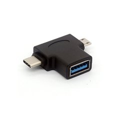 ADAPTADOR OTG USB3.0 A MICRO+TIPO C NM-TC3 USB C NETMAK en internet