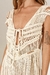 VESTIDO TEJIDO MACRAME CON FLECOS - online store