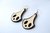 Earrings Panda on internet