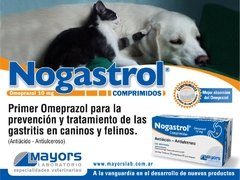Nogastrol antiacido - antiulceroso con omeprazol - Uso veterinario en internet