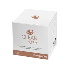 Clean eyes es un tratamiento en polvo vía oral para tratar estas manchas generalmente notorias en mascotas de pelaje blanco o claro.