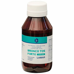 El Bronco Tos Forte del Laboratorio Lamar es un jarabe expectorante, antiséptico bronquial y adyuvante de los antibióticos