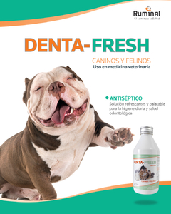 Denta - Fresh solución para el mal aliento y placas dentarias de perros