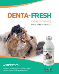 Denta - Fresh para el mal aliento de perros y gatos
