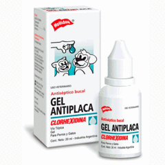 Gel antiplaca con Clorhexidina para limpieza dental de caninos y felinos - comprar online