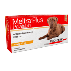 Meltra Plus palatable antiparasitario interno en comprimidos para caninos