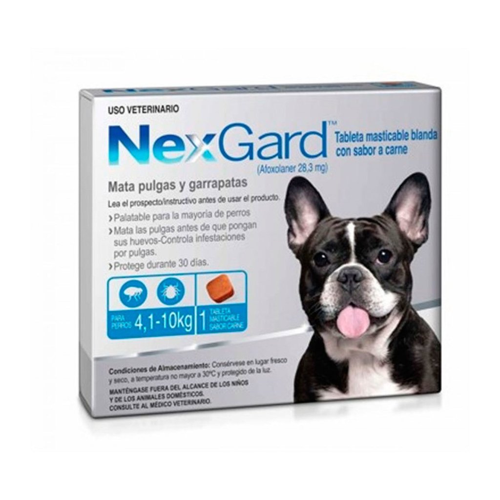 Nexgard Tabletas Masticables Para Pulgas Y Garrapatas En Perros