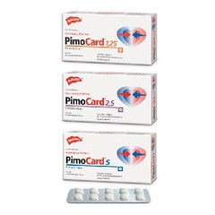 disponible en tres presentaciones de 1,25 mg, 2,5 mg y 5 mg conteniendo cada estuche 2 blíster con 10 comprimidos cada uno.