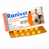 El Ranivet en comprimidos del Laboratorio Vetanco es un antiácido y antiulceroso para uso en caninos y felinos.