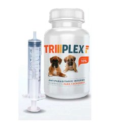 Triplex F en suspensión - antiparasitario interno para cachorros - comprar online