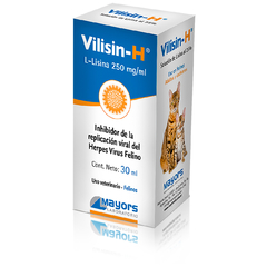 El Vilisin – H del Laboratorio Mayors en suspensión es un medicamento para gato