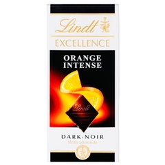 Lindt Orange Intense Dark cocoa x100 gramos