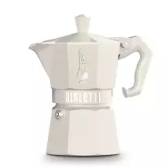 Cafetera Bialetti Exclusive x6 Tazas Cream