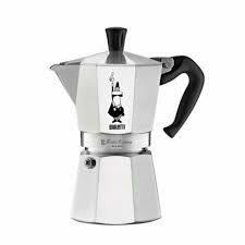 Bialetti Moka Express Plateada 6 tazas