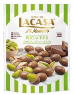 Lacasa pistachos con chocolate x125 Gr. - comprar online