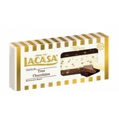 Lacasa Turron 3 Chocolates x250grs
