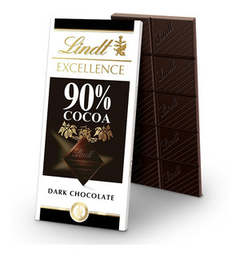Lindt 90% Cocoa Supreme Dark x100grs