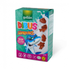 Gullon Gluten Free Dibus Sharkies x200grs